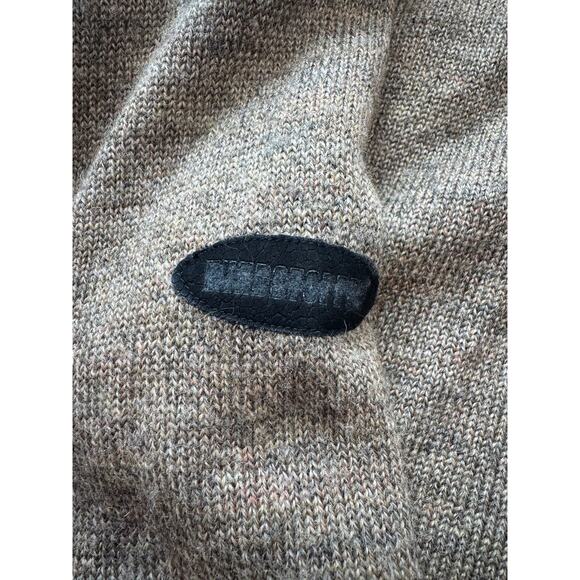 CABELAS Men's 100% Wool sweater Jacket, size XL, Full zip Wind Stopper; Vintage - Picture 7 of 13